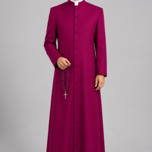 Authentic Bishop Roman Cassock for Clergy Members