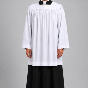 Premium Cassock & Surplice Set Ideal for Religious Ceremonies