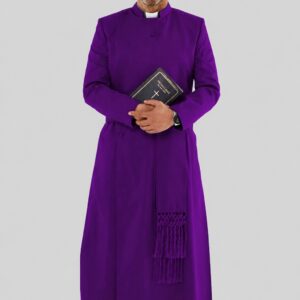 Roman Purple Anglican Cassock for Traditional Services